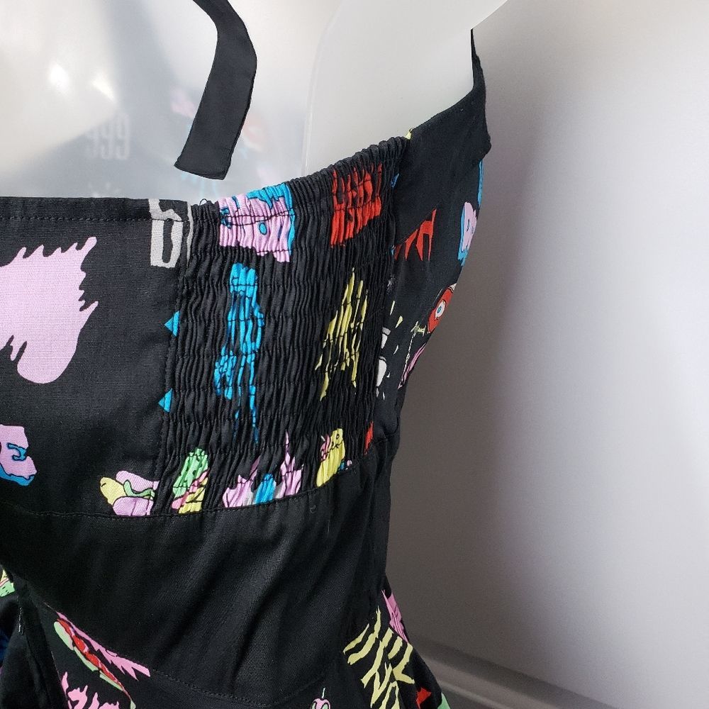 Hell Bunny Evil Horror Girl Dress   XS, Small - Picture 6 of 6